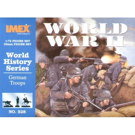 German Infantry WWII Historical figures