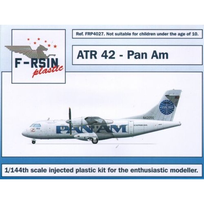 F-RSIN Models 1/144 French ATR 42 Pan Am Airlines 