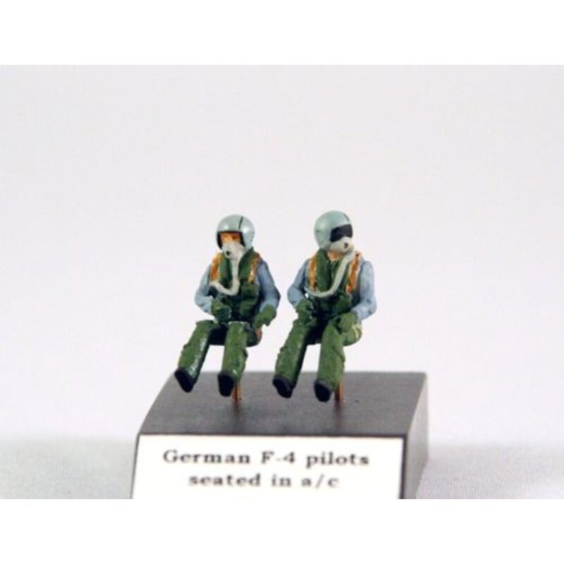 German F-4/Tornado pilots seated in a/c Figures