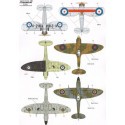 Decals RAF History 41 Sqn Pt 1 (4) S.E.5a E3977/C Lt R.R.Barksdale St Omer 1918; Bristol Bulldog Mk.IIA K2184/K c Flight RAF Nor