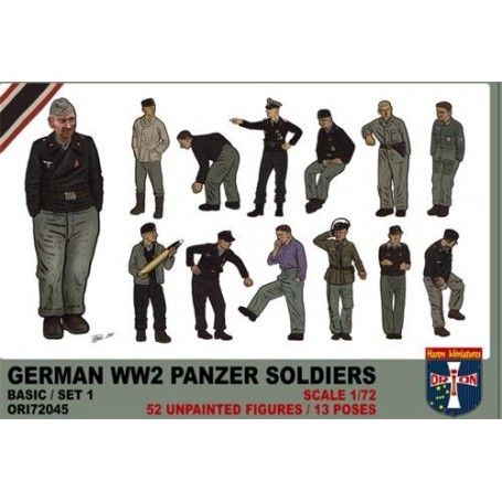 German Panzer soldiers (WWII)  Figures