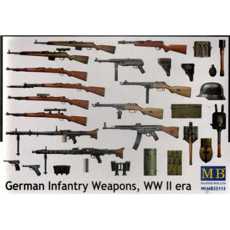 German Infantry Weapons WW II era 