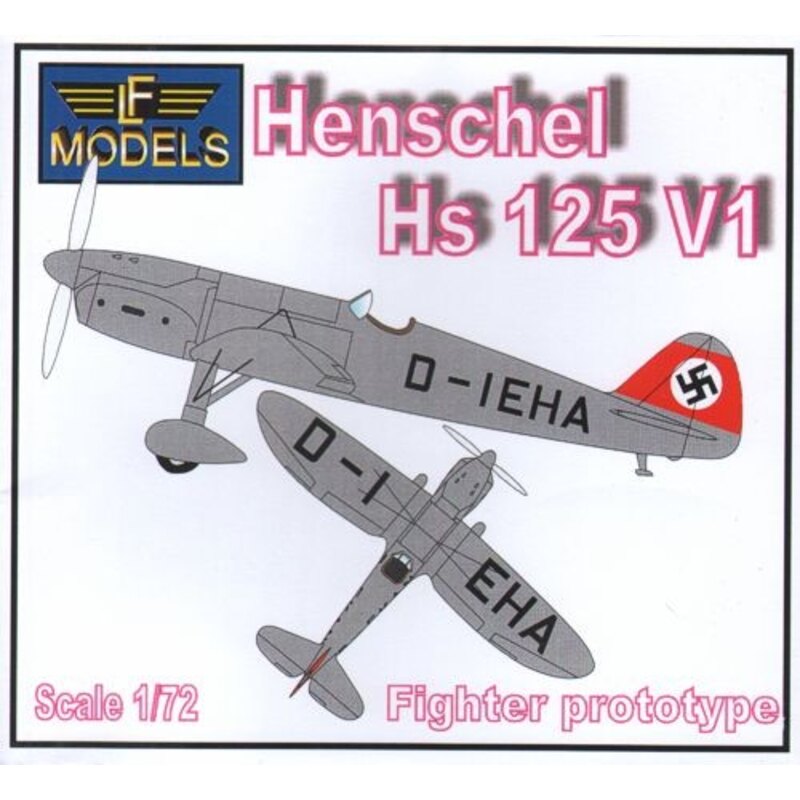 Henschel Hs 125V-1 Fighter prototype Model kit