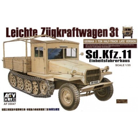 Sd.Kfz.11 3 Ton 1/2 Track late Model kit