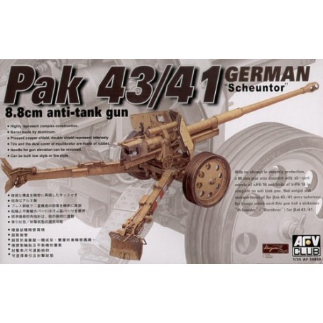 PAK 43/41 88mm anti tank gun Model kit
