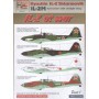 Decals Ilyushin Il-2M (two-seater w straight wing.) At War Pt.1 1/72 - H-D72030 Model Decals 