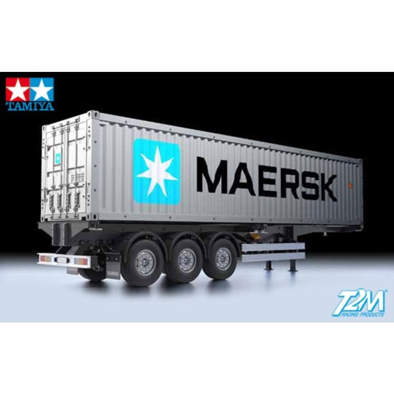Semitrailer Container carrier RC Truck