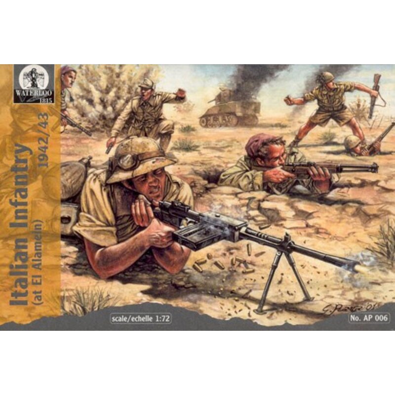 Italian Infantry 1942/43 El Alamein (36 men Historical figures