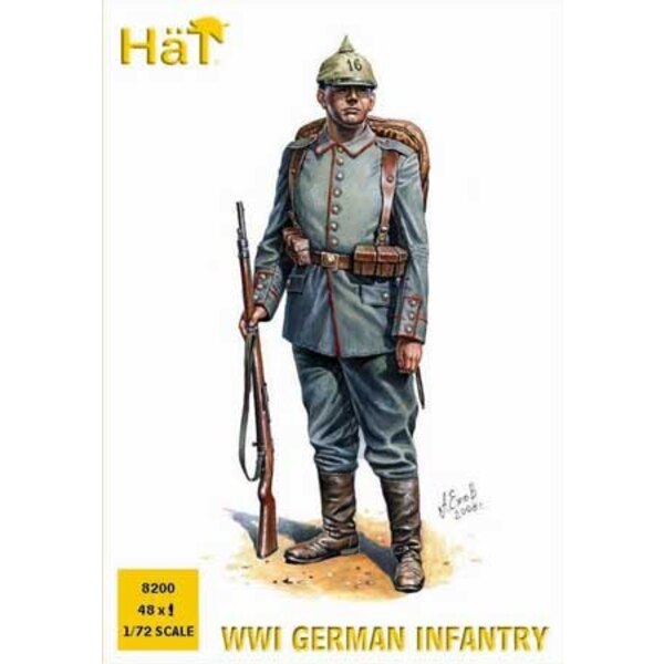 HaT Miniatures 1/72 WORLD WAR I GERMAN ARTILLERY Figure Set