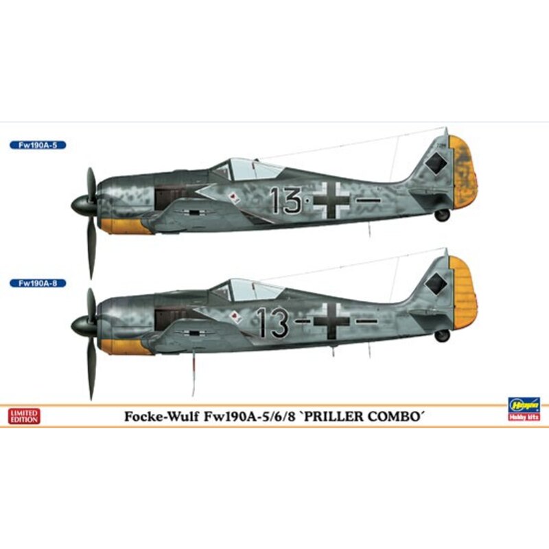 Combo Fw190A-5/6/8 Priller Airplane model kit