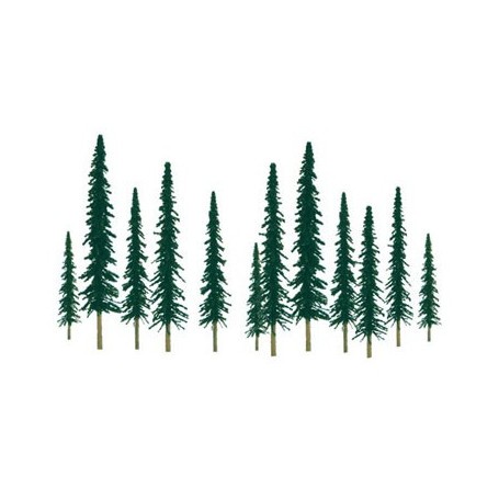 CONIFER 100 to 150mm . HO SCALE 