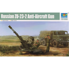 ZU- 23-2 Russian Anti -aircraft Gun Model kit
