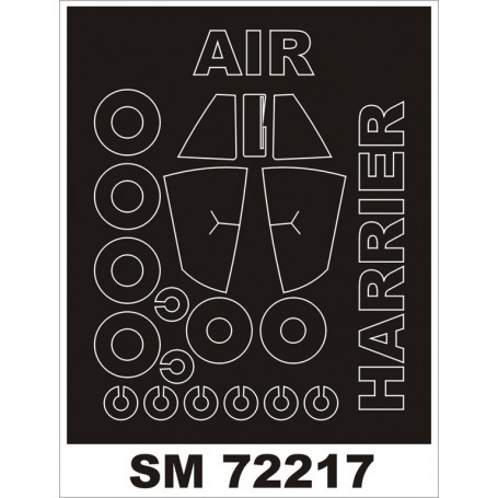 BAe Harrier Gr.3 (exterior) (designed To Be Farming with AIRFIX kits) 