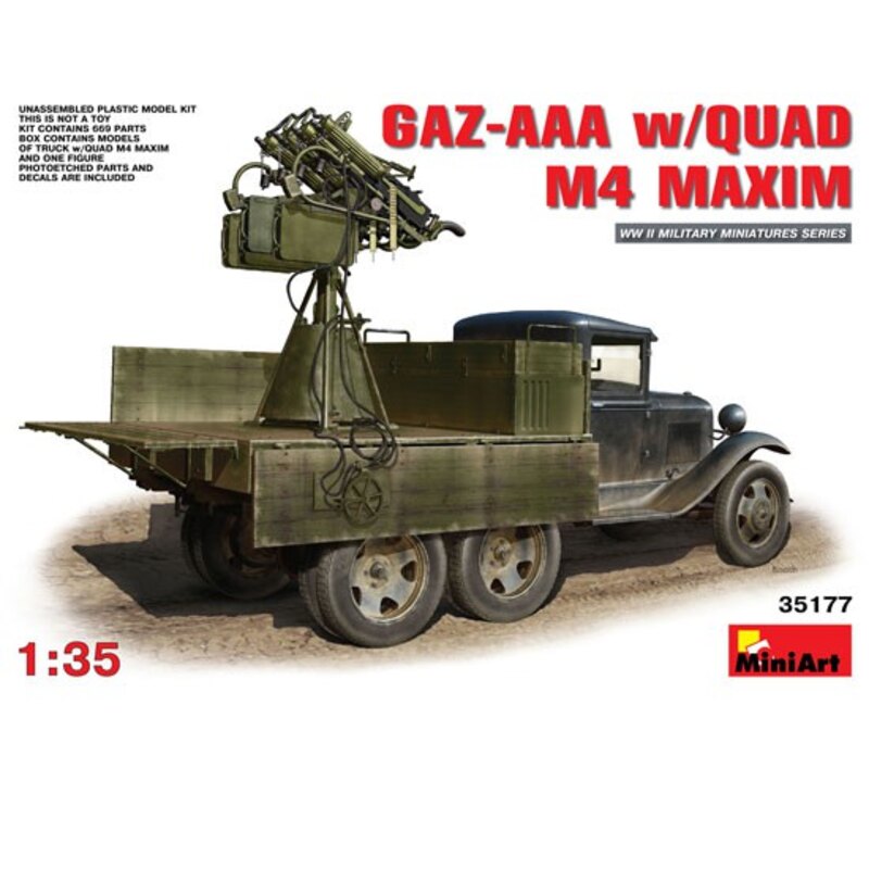 GAZ-AAA + Quad M4 Maxim  Model kit