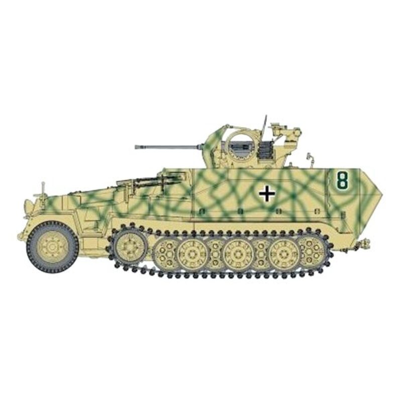 Sd.Kfz.251/17 Ausf.C Military model kit