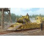 1/35 WWII German Army Panzertragerwagen Tank Transport Flatcar Model kit