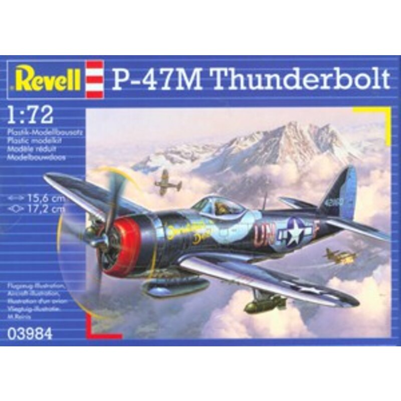 P 47M Thunderbolt Model kit