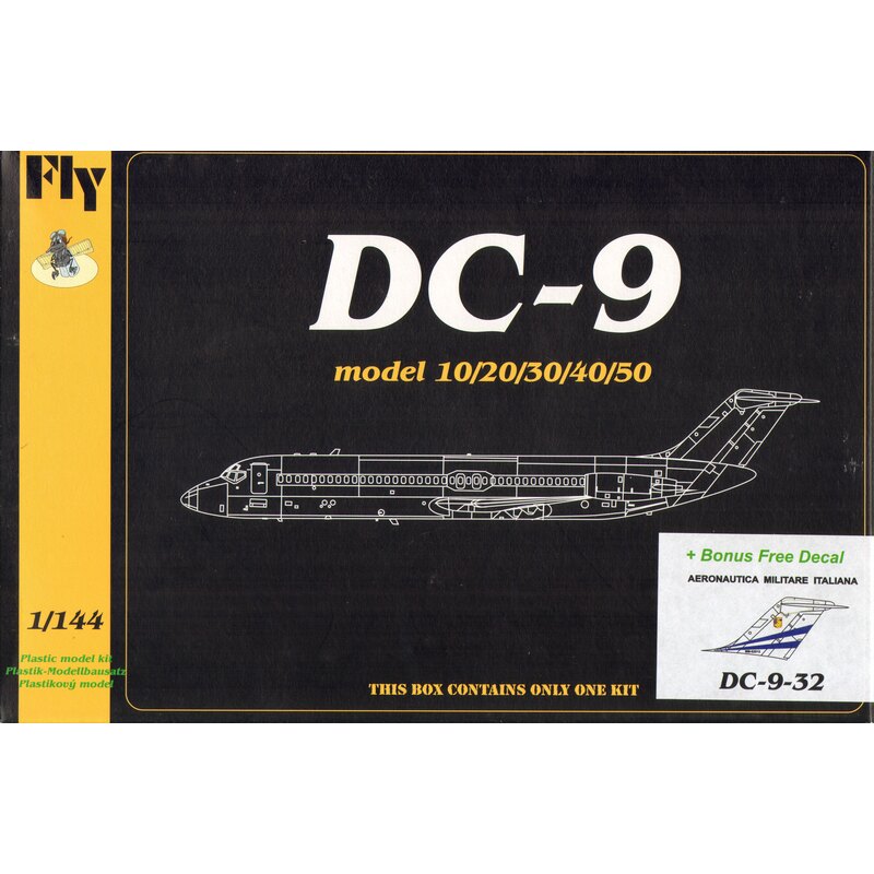 Karaya Models 1/144 DOUGLAS DC-9-14 TWA LIMITED EDITION KIT