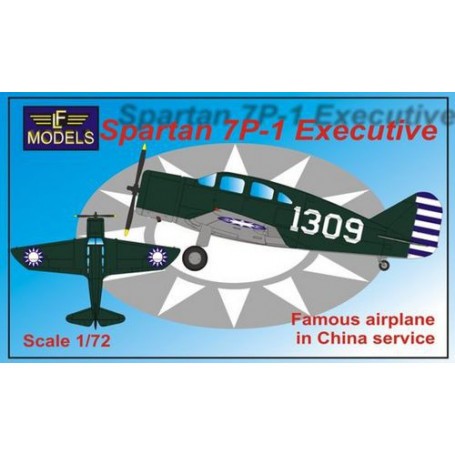 Spartan 7P-1 Executive in China service Model kit