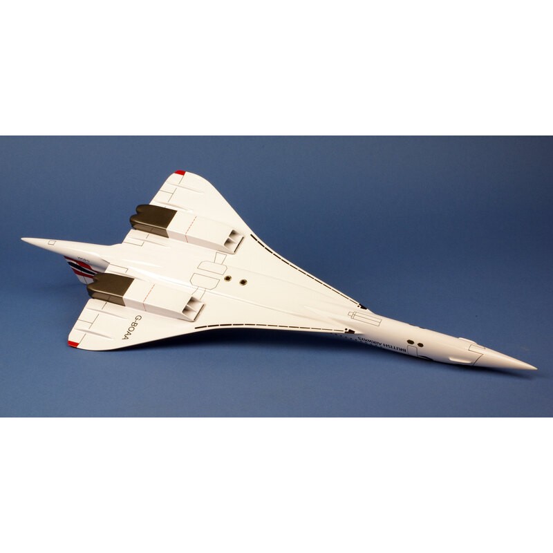 Concorde British Airways G-BOAA Miniature airplane