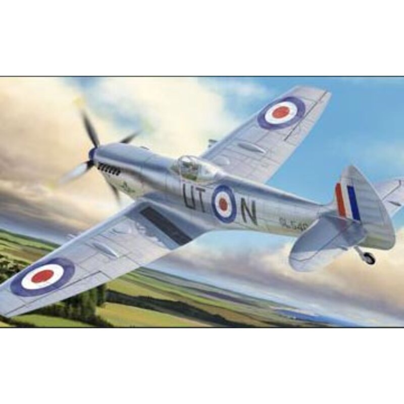 Supermarine Spitfire Mk.XVI Bubbletop Eduard plastic (2015 tool), first ProfiPACK release, decals printed by Eduard, 5 marking o