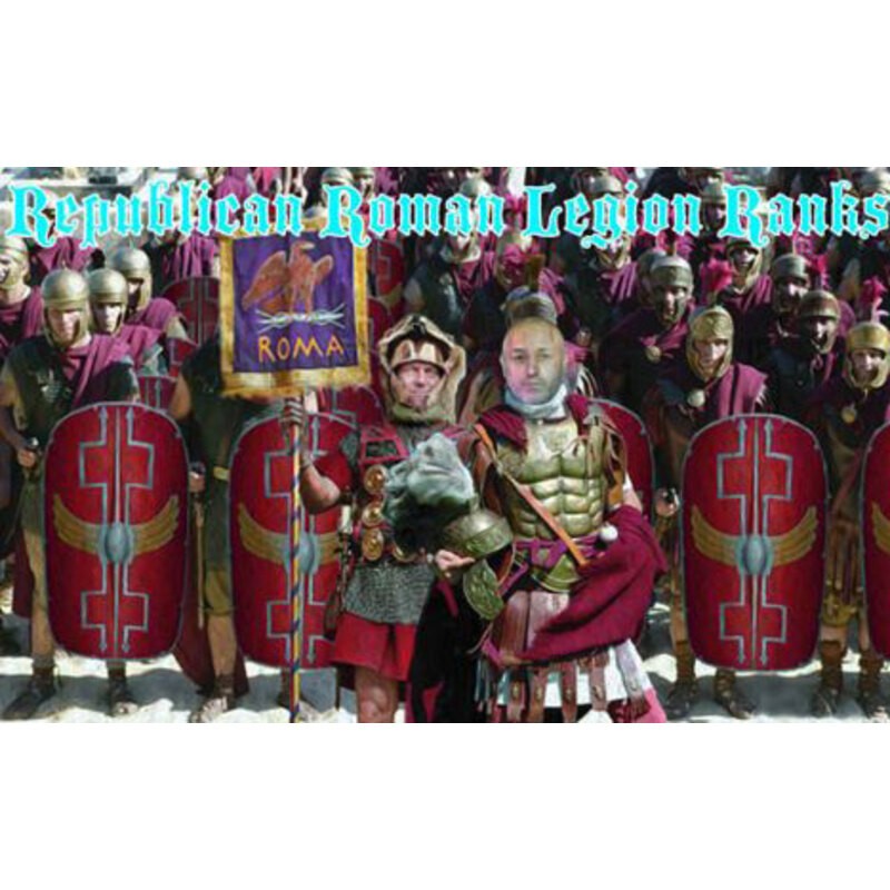 Republican Roman Legion Ranks Figures