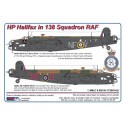 Decals Handley-Page Halifax Mk.I/Mk.II in 138 Squadron RAF 