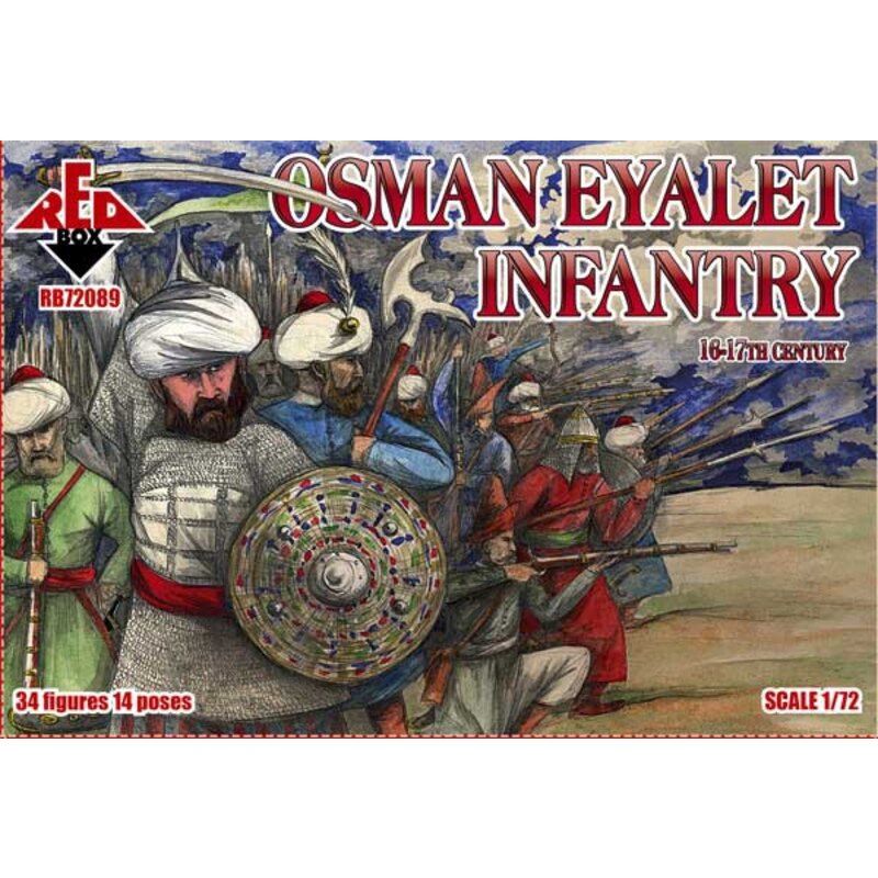 Osman Eyalet infantry, 16-17th century Figures
