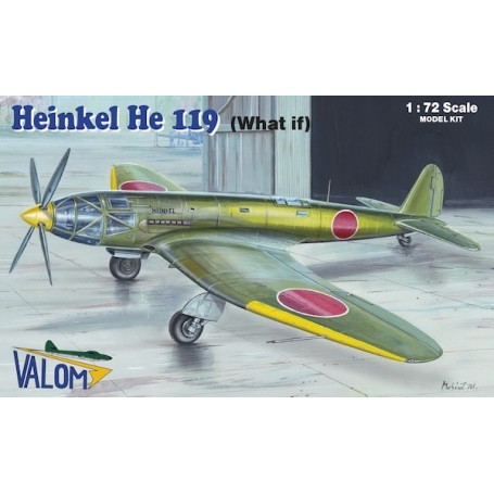 Heinkel He 119 What-If Japan Model kit