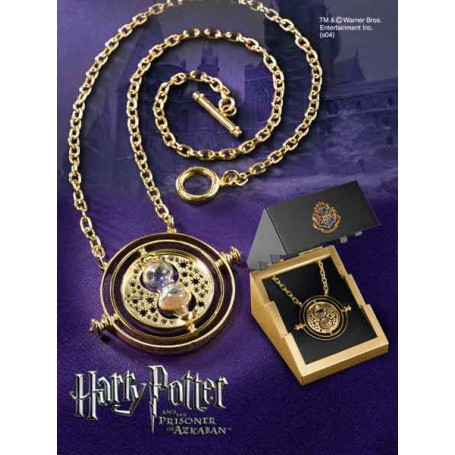 Harry Potter - Time-Turner Sterling Silver gold plated Replica