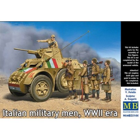 Italian Miltary Men WWII Era Figures