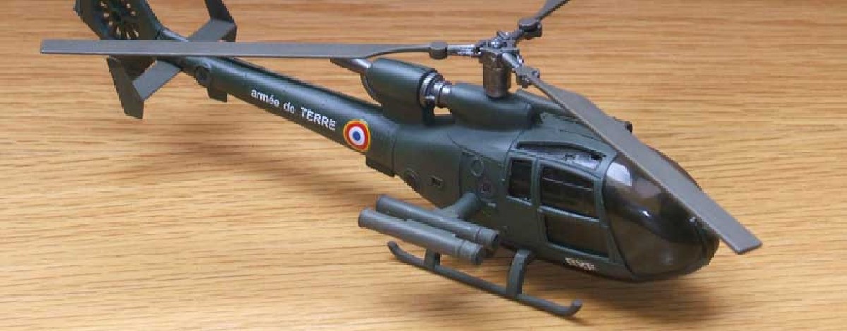 Die-cast helicopters